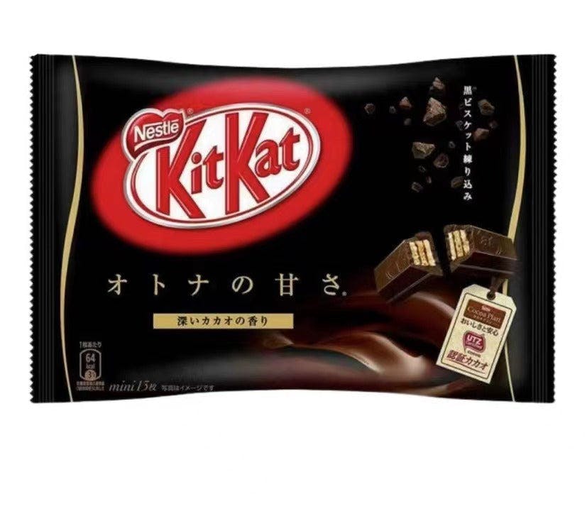 日本产 Nestle Kitkat 黑巧克力 威化饼干
