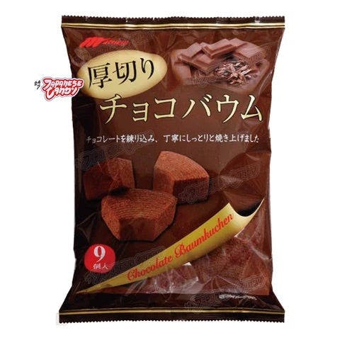 日本进口 Marukin 巧克力年轮厚切蛋糕 Baum Cake (Chocolate)
