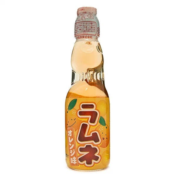 Orange-Flavored Carbonated Soft Drink 200g