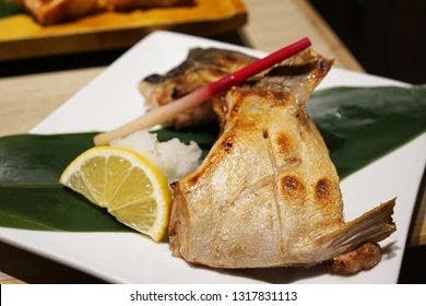日式 美味大餐 Yellowtail 鱼下巴 hamachi kama 4ps 好吃健康又毋需厨艺！！