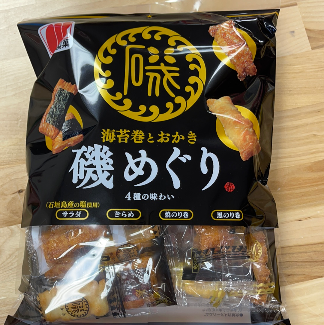 日本进口 三幸 海苔米卷 四种口味 日本产