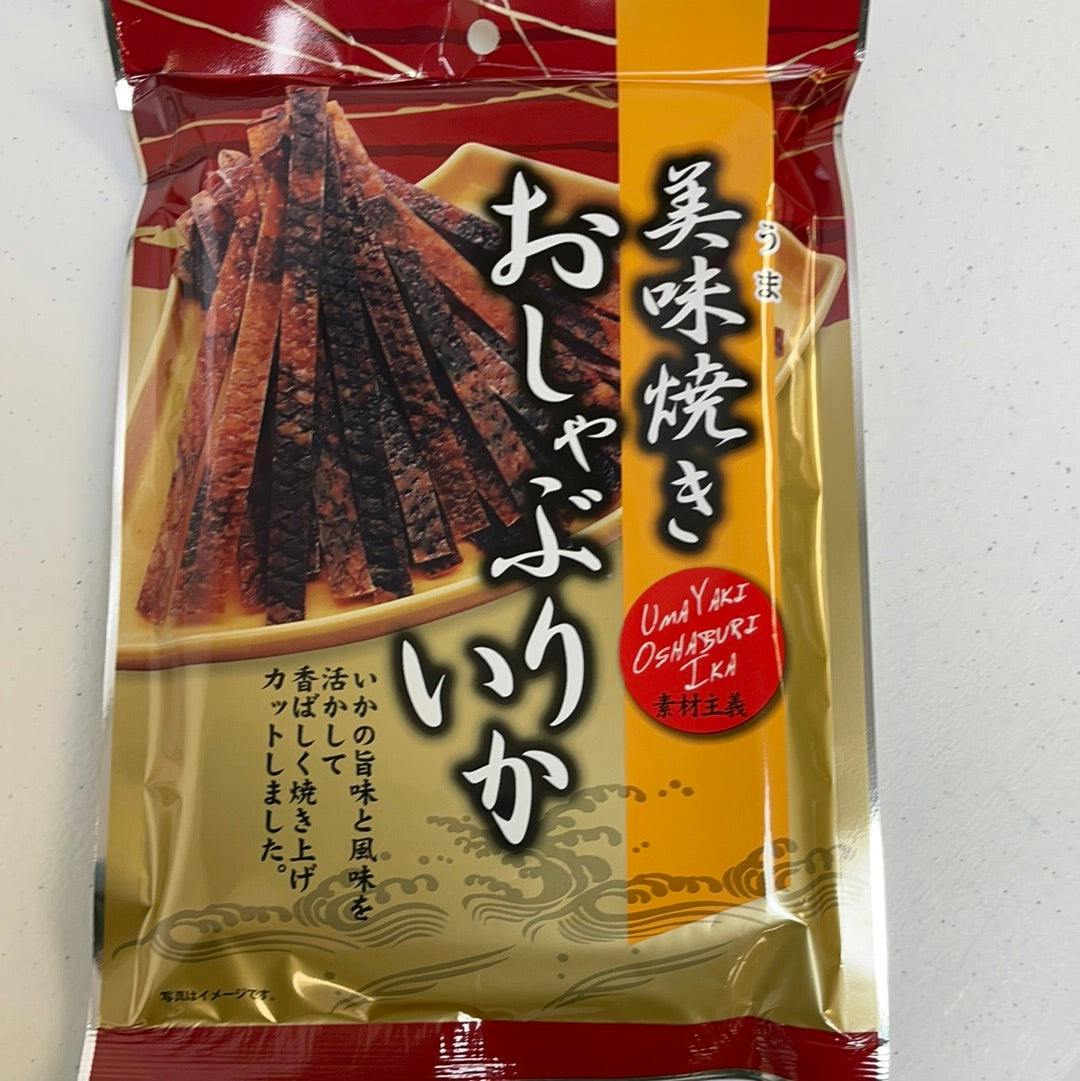 日本 炭烤鱿鱼干 切片 低盐低卡