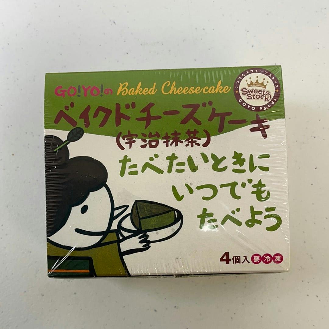 日本 Goyo Shokuhin 宇治抹茶芝士蛋糕 matcha cheese cake 4个入