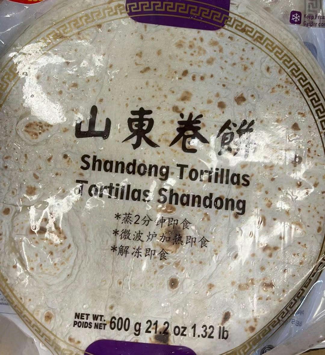 传统美食 山东卷饼 无盐 无油 无添加剂 Shandong Tortillas 20x600g