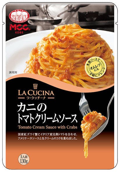 日本进口 MCC 新品 蟹肉番茄奶油意面酱