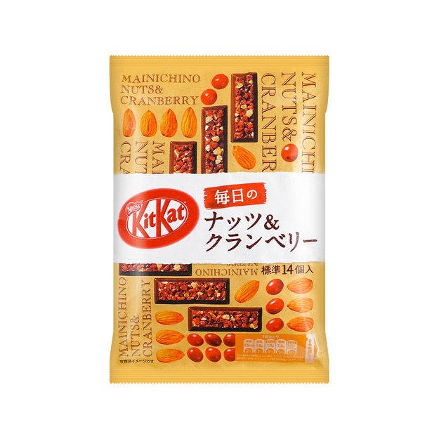 KitKat 蔓越莓杏仁巧克力饼干 Cranberry & Almond mini biscuit
