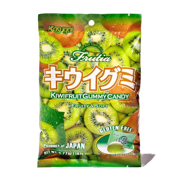 Kasugai 春日井 奇异果 水果软糖 Kiwi Fruit Gummy 3.77oz