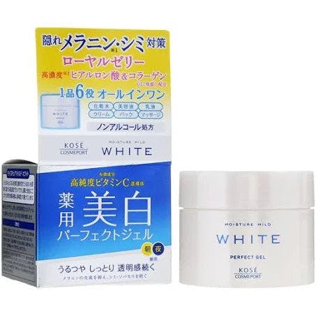 Kose 高丝 Moisture Mild White Perfect Gel Cream Brighten 100g 药用美白 面霜