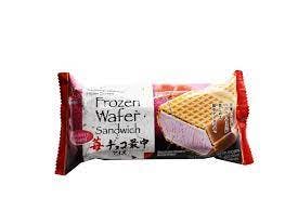 Imuraya 井村屋 Strawberry Wafer Sandwich 草莓华夫 冰淇淋 1个 1piece
