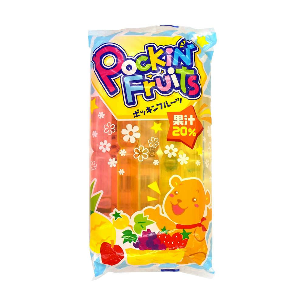 Marugo Pokkin Fruits Ice Pop Bar 8pc 16oz 水果 棒棒冰