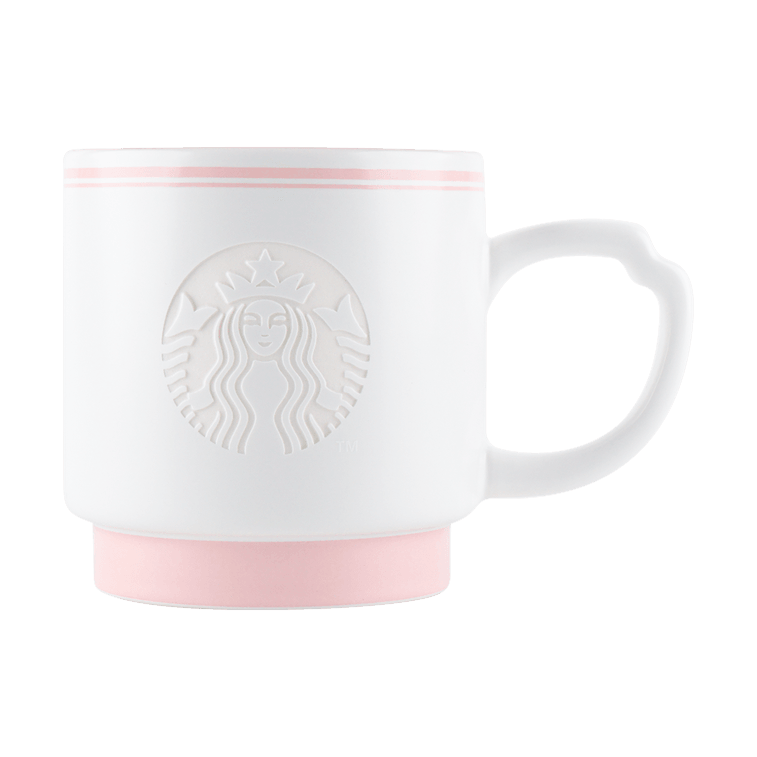 星巴克 Starbucks 2023 日本樱花系列 Japan Sakura Flower Petal Handle Mug 花瓣手柄杯 296ml
