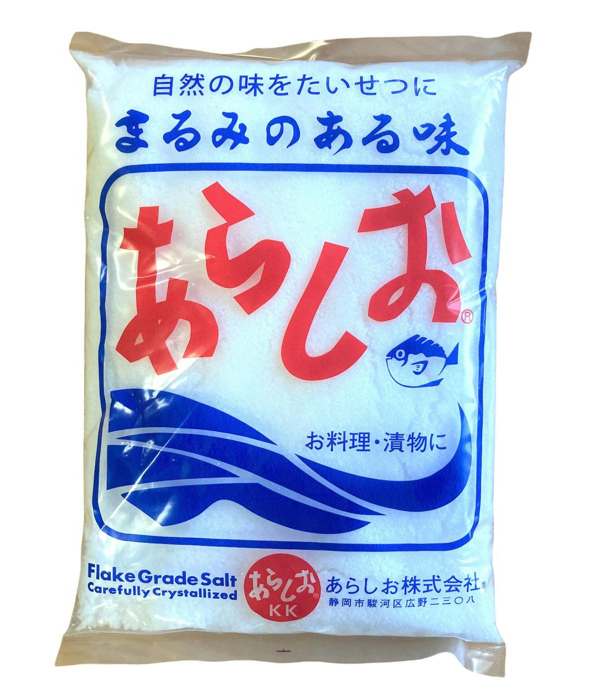 ARASHIO Flake Grade Salt 日本进口 海盐 600g