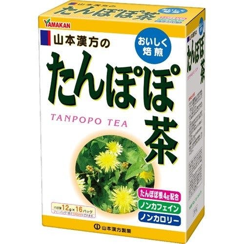 日本 山本汉方 蒲公英茶 tanpopo tea 无咖啡因 16包